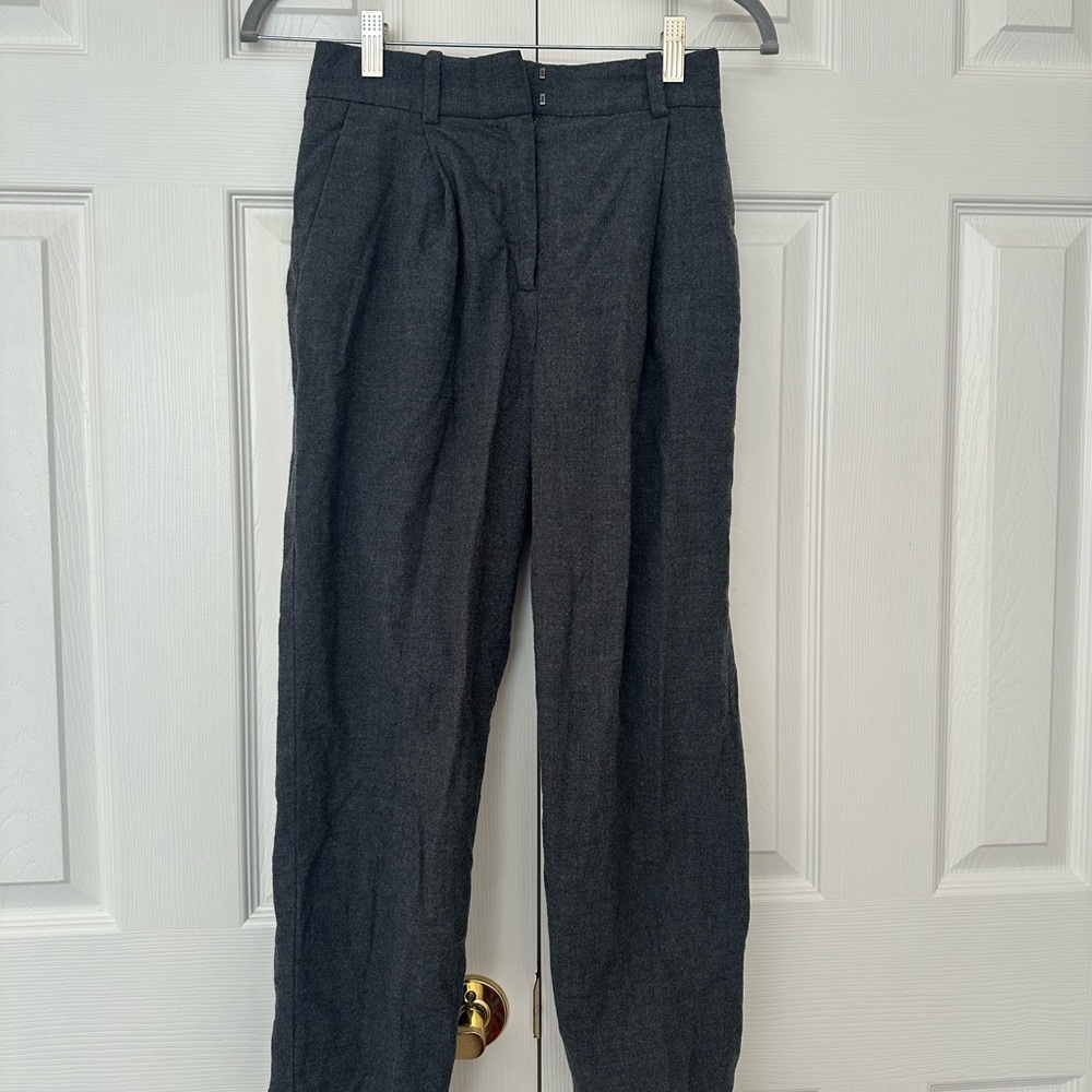 COS Dark Gray Ankle Pants